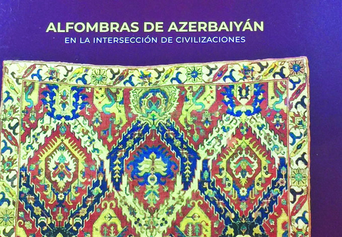Книга «Азербайджанский ковер на стыке цивилизаций» издана на испанском языке
