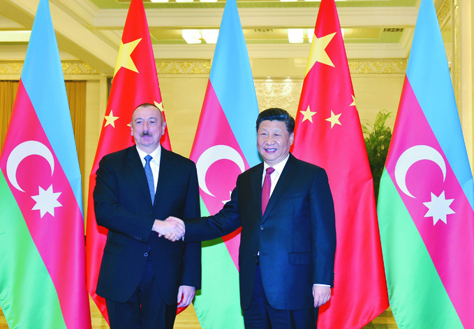 В Пекине состоялась встреча Президента Азербайджана Ильхама Алиева и Председателя Китайской Народной Республики Си Цзиньпина