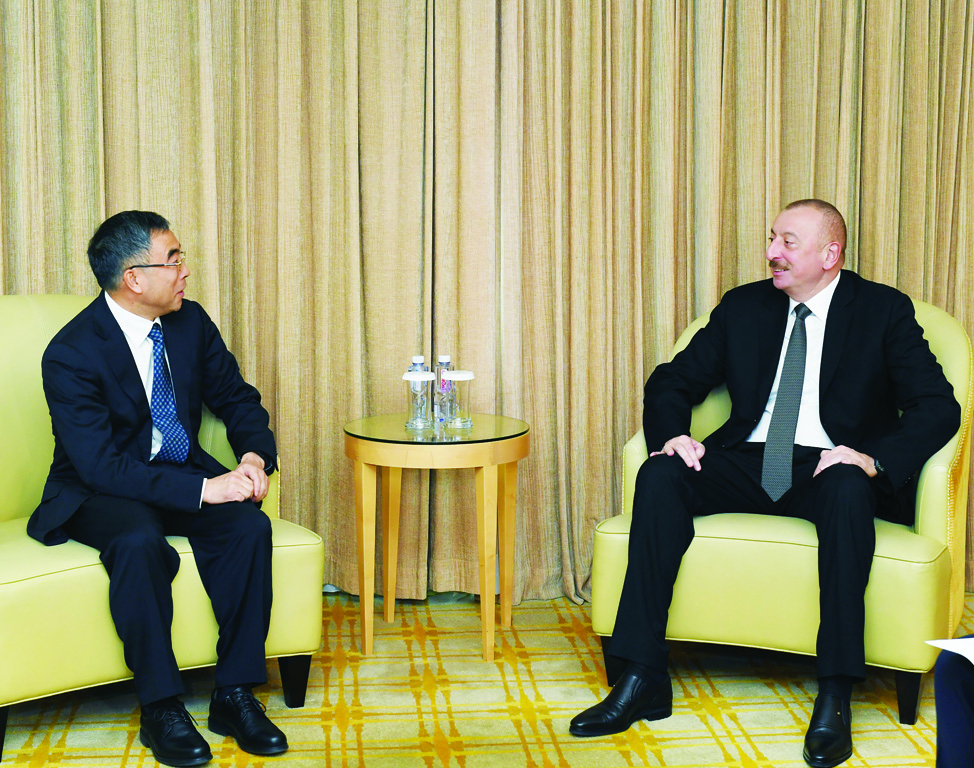 Рабочий визит Президента Азербайджана Ильхама Алиева в Китай