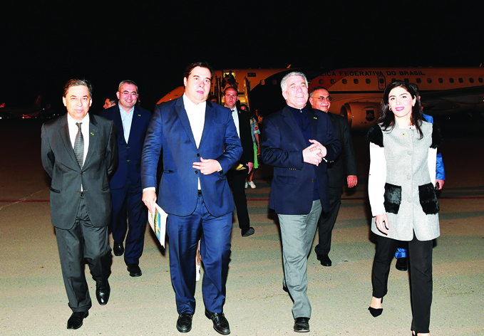 Председатель Палаты депутатов Национального конгресса Бразилии прибыл с официальным визитом в Азербайджан