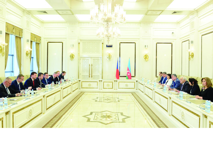 Обсуждены азербайджано-чешские межпарламентские связи