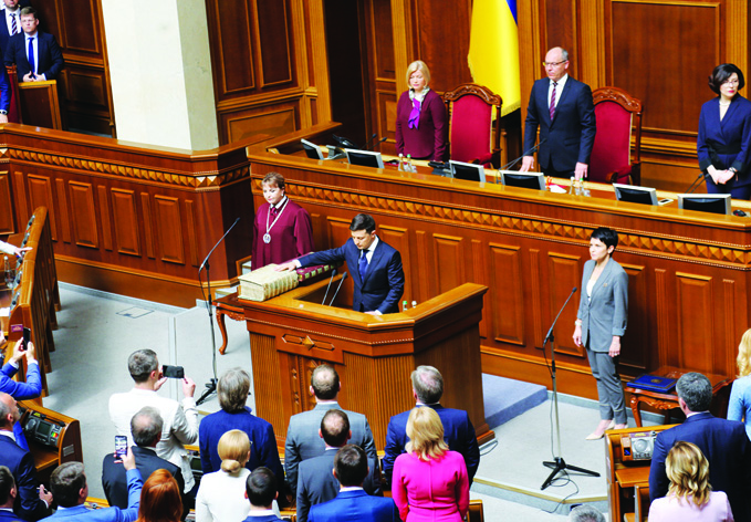 Состоялась церемония инаугурации шестого Президента Украины Владимира Зеленского