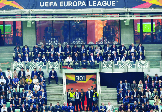 Победителем финальной встречиЛиги Европы УЕФА на Бакинском олимпийском стадионе стала команда «Челси»