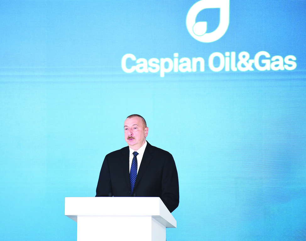 Президент Ильхам Алиев принял участие в открытии XXVI Международной выставки и конференции «Нефть и газ Каспия-2019»