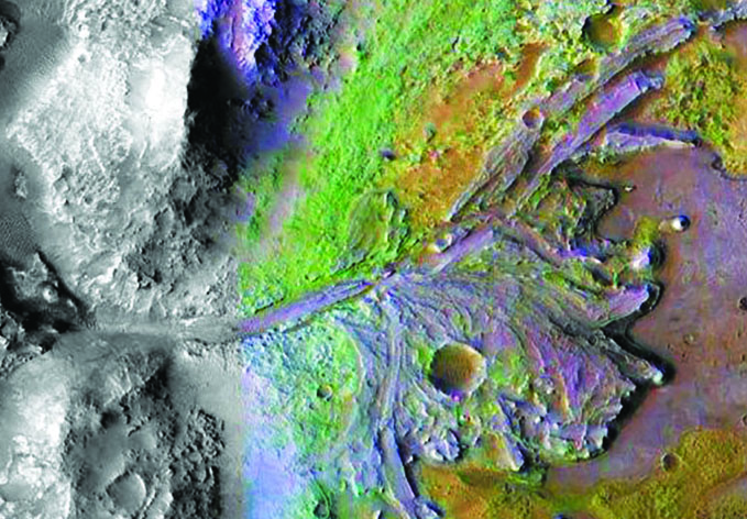 В NASA показали посадочную площадку на Марсе