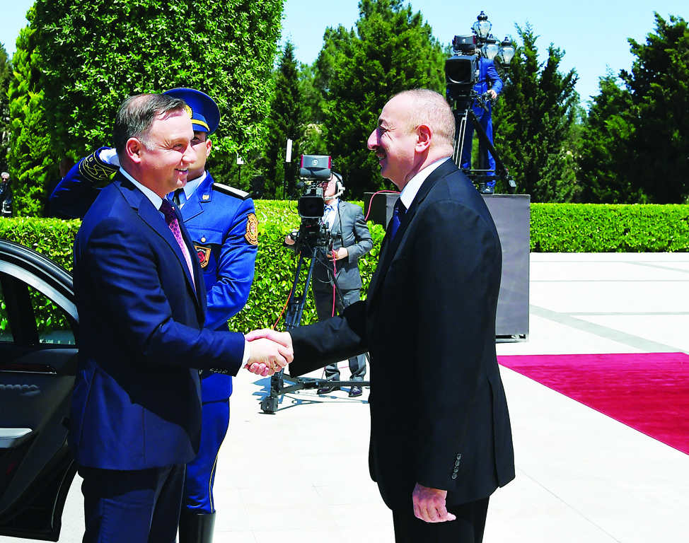 Официальный визит Президента Польши Анджея Дуды в Азербайджан