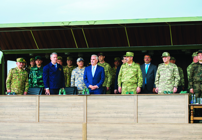 В Нахчыване прошли совместные азербайджано-турецкие военные учения