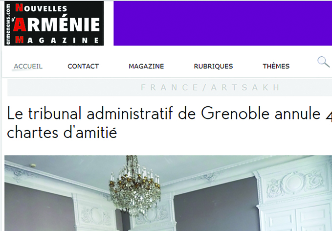 Принцип домино: Франция накладывает вето на сотрудничество с сепаратистами Нагорного Карабаха