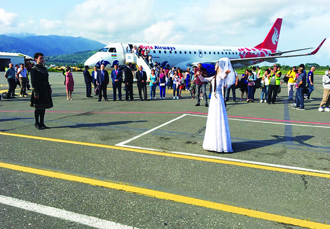 Buta Airways приступила к осуществлению прямых авиарейсов из Баку в Батуми