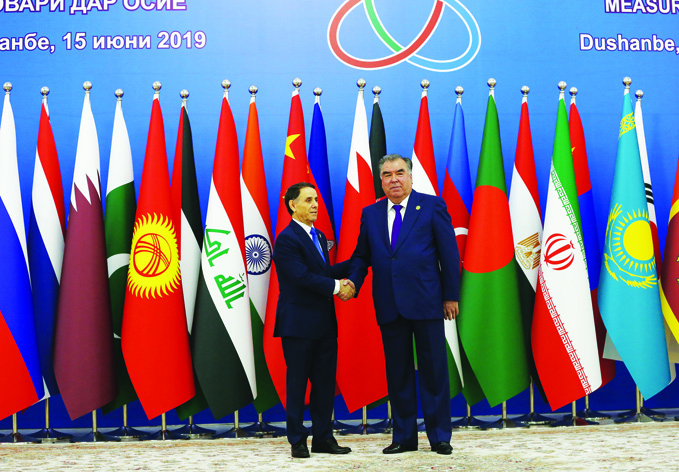 В Душанбе прошел V Саммит Совещания по взаимодействию и мерам доверия в Азии