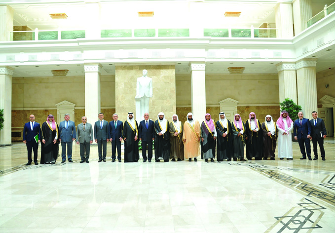 Делегация во главе с министром юстиции Королевства Саудовская Аравия побывала в Верховном суде