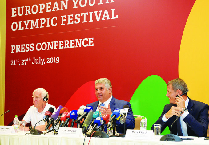 Состоялась заключительная пресс-конференция Операционного комитета XV Европейского юношеского летнего олимпийского фестиваля