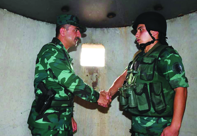Начальник ГПС проверил служебно-боевую деятельность отдельной пограничной дивизии «Газах»