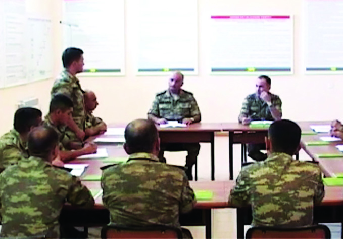В воинских частях, дислоцированных в прифронтовой зоне, проведены учебно- методические занятия
