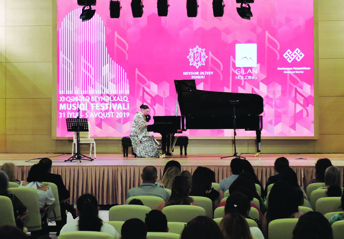 На Габалинском фестивале состоялся концерт камерной музыки, посвященный 80-летию Оксаны Яблонской