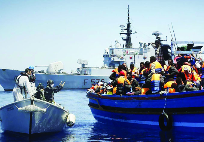 Португальская морская полиция спасла 115 мигрантов