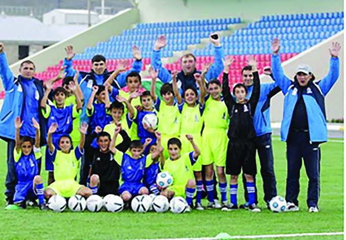«Элитная тренировка» как проект для развития детского футбола в Азербайджане