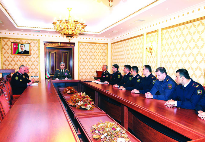 Министр внутренних дел встретился с сотрудниками, которые получат магистрское образование в Турецкой национальной полицейской академии