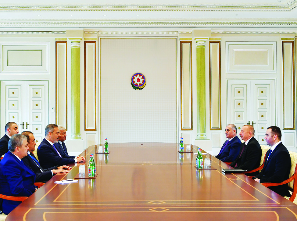 Президент Ильхам Алиев принял руководителей органов спецслужб тюркоязычных государств