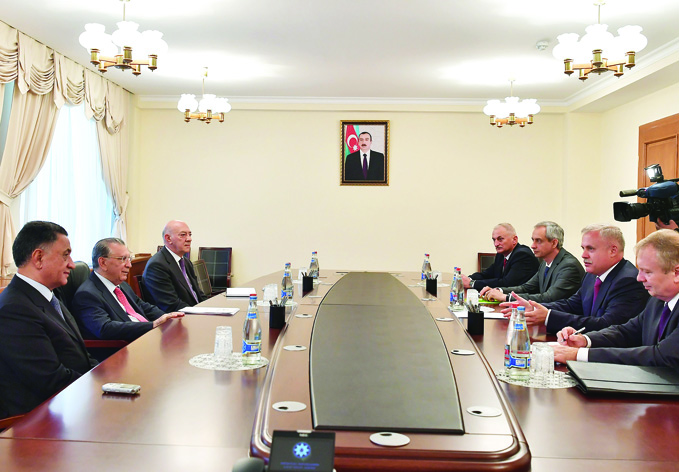 Руководитель Администрации Президента Азербайджана встретился с государственным секретарем Совета безопасности Беларуси