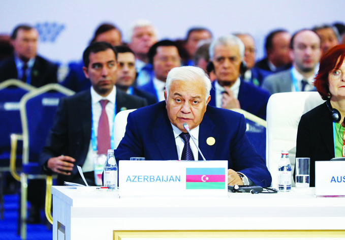 Председатель Милли Меджлиса принял участие в IV конференции председателей парламентов евразийских стран