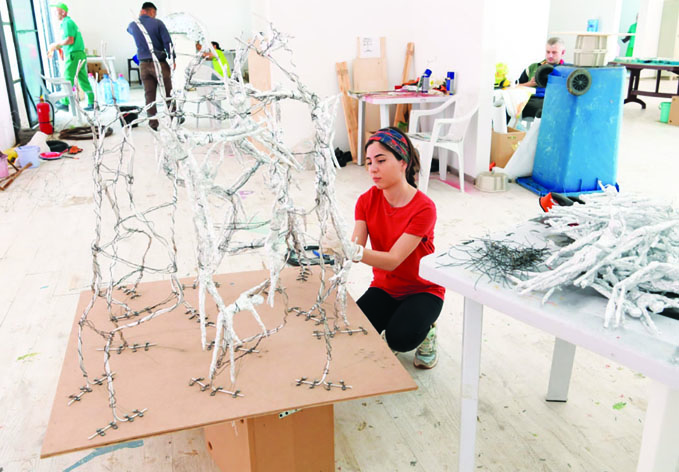 В рамках фестиваля «Насими» откроется VIII Международная выставка «От отходов — к искусству»