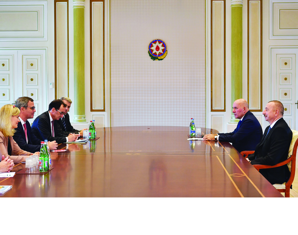 Президент Ильхам Алиев принял делегацию во главе с вице-президентом Международной финансовой корпорации