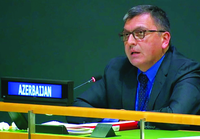 Делегация Азербайджанской Республики дала решительный отпор абсурдным заявлениям премьер-министра Армении на дискуссиях 74-й сессии Генеральной Ассамблеи ООН