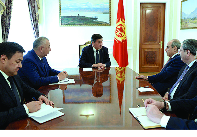 Сооронбай Жээнбеков: «Кыргызстан придает большое значение расширению сотрудничества с Азербайджаном во всех сферах»