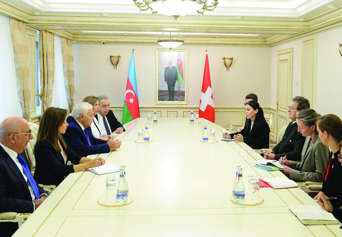 Жан-Рене Фурнье: «Швейцария заинтересована в углублении связей с Азербайджаном в различных сферах»