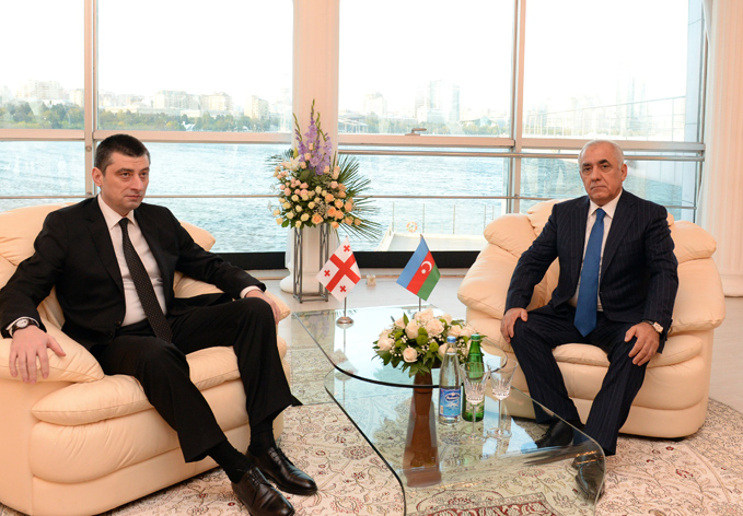 Состоялась встреча премьер-министров Азербайджана и Грузии