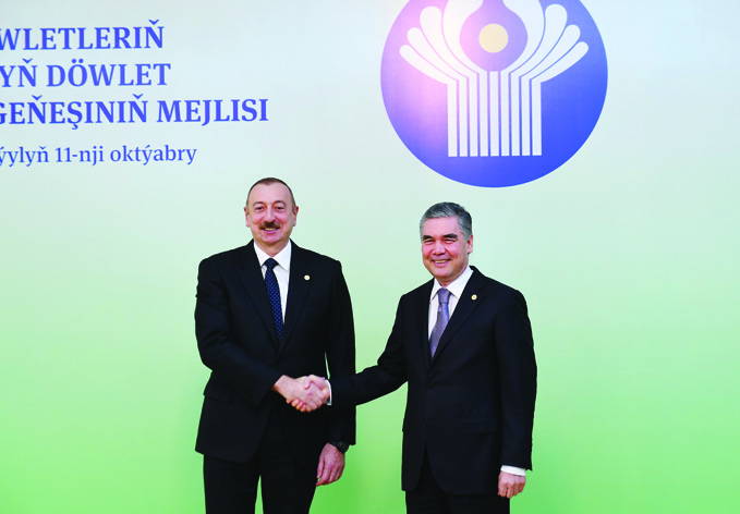 В Ашгабаде состоялась встреча президентов Азербайджана и Туркменистана