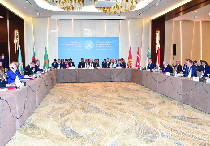 В Баку состоялось 7-е заседание Совета министров иностранных дел Тюркского совета