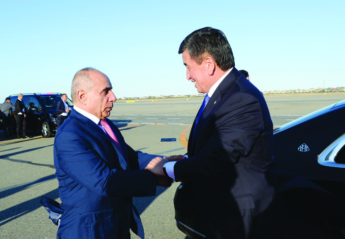 Завершился визит Президента Кыргызстана Сооронбая Жээнбекова в Азербайджан