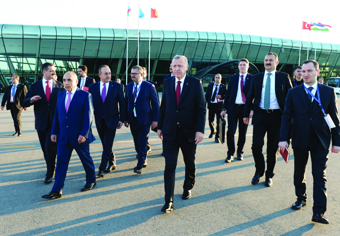 Завершился визит Президента Реджепа Тайипа Эрдогана в Азербайджан