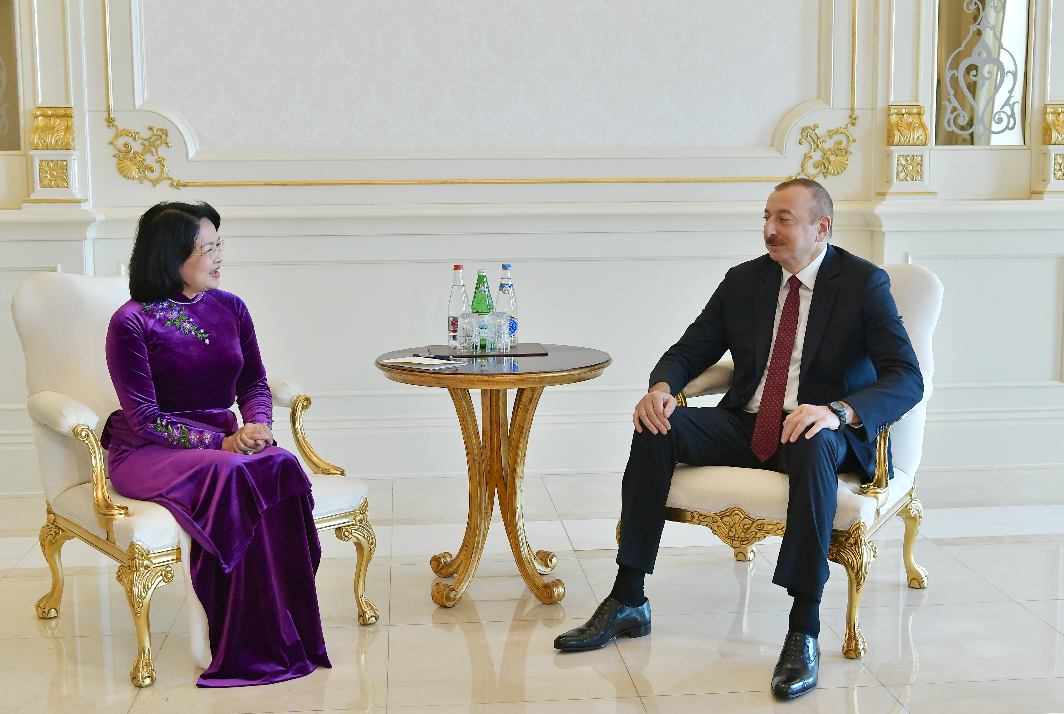 Президент Ильхам Алиев принялделегацию во главе с вице-президентом Вьетнама