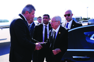 Завершился визит Президента Алжира Абделя Кадера Бенсалаха в Азербайджан