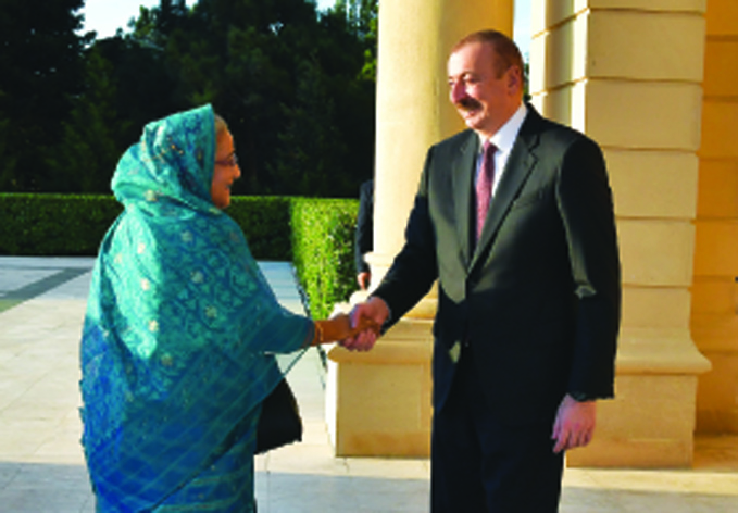 Президент Ильхам Алиев принялпремьер-министра Бангладеш Шейх Хасину