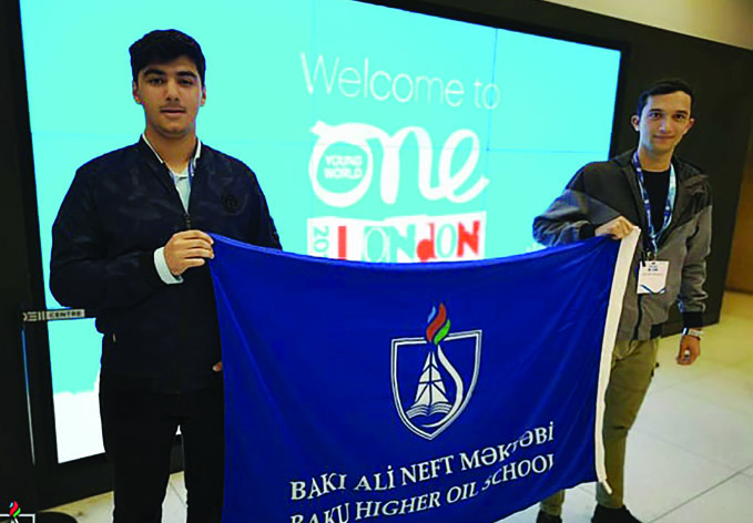 Студенты Бакинской высшей школы нефти представили Азербайджан на Международном молодежном саммите