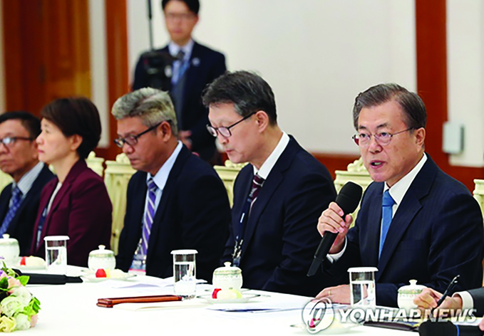 Президент Республики Корея Мун Чжэ Ин принял руководимую АЗЕРТАДЖ делегацию OANA