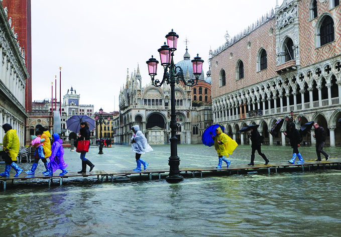 Наводнение в Венеции стало сильнейшим за 148 лет