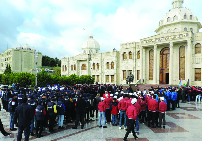 Участники тур-акции побывали в городе музеев и парков Хачмазе