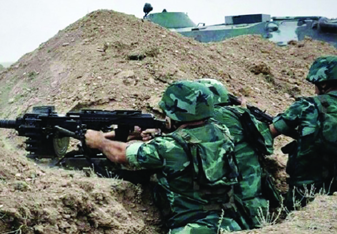 Армия Армении, используя крупнокалиберные пулеметы, 22 раза нарушила режим прекращения огня
