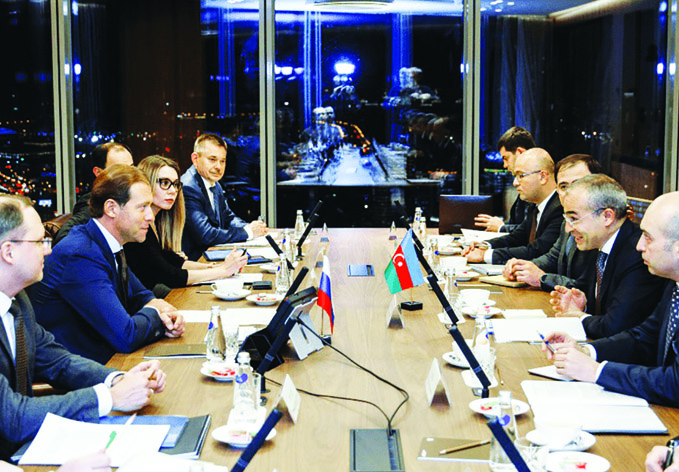 Министр экономики Азербайджана Микаил Джаббаров провел в Москве ряд деловых встреч
