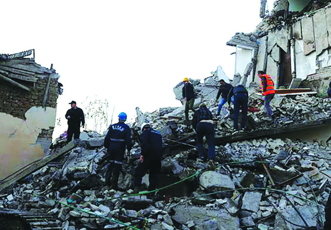 В Албании произошло одно из самых сильных землетрясений