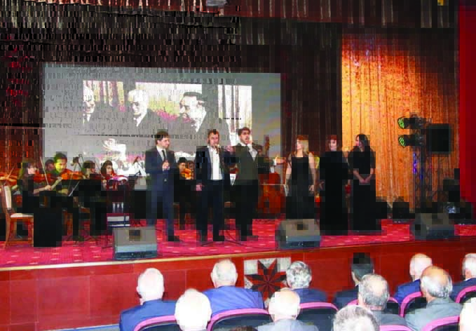 В Евлахе состоялась церемония почтения памяти великого лидера Гейдара Алиева