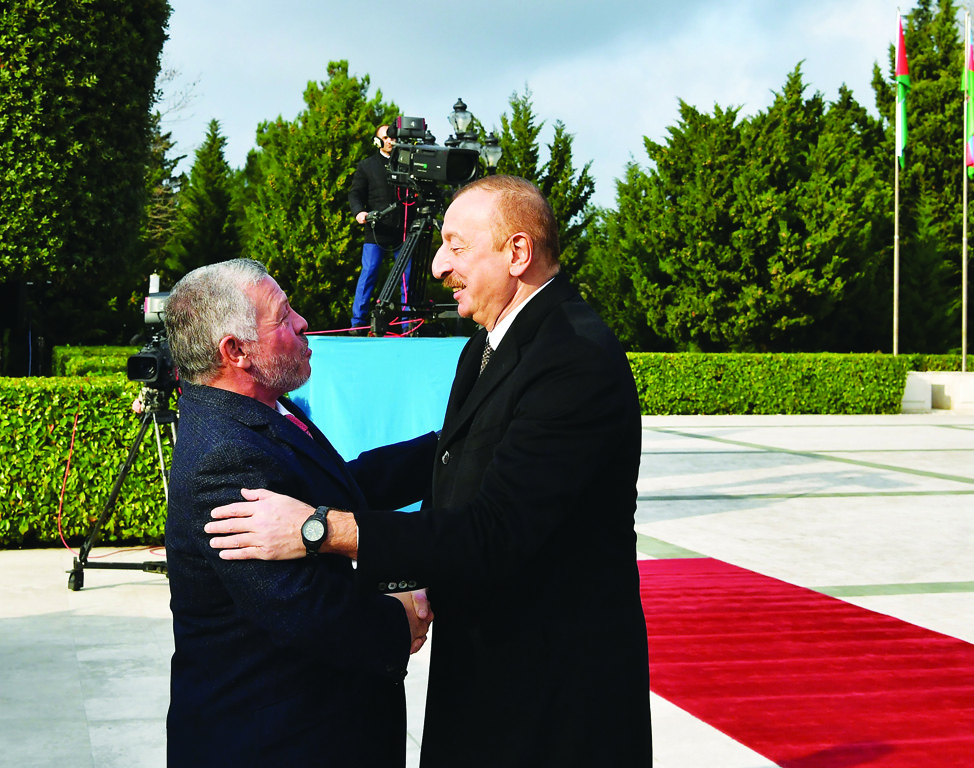 Официальный визит Короля Иордании Абдаллы II в Азербайджан