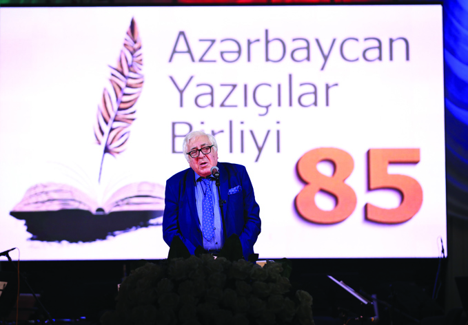 Торжественно отмечено 85-летие Союза писателей Азербайджана
