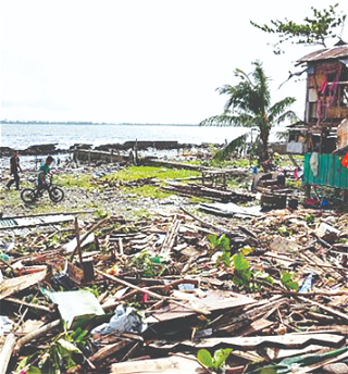 На Филиппины обрушилсятайфун «Фанфон»