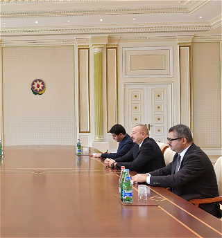 Президент Ильхам Алиев принял делегацию во главе с министром торговли Турции